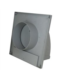 5IN SM PREM WALL CAP GRY