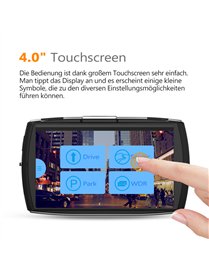 4IN TS FRNT&REAR DASH CM