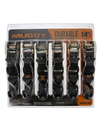 6PK 1INX14FT RATCHT STRPS