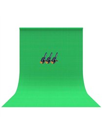 GRN SCRN FABRIC BACKDROP