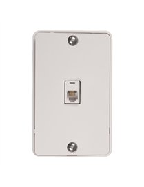WALL PHONE MOUNT WHT