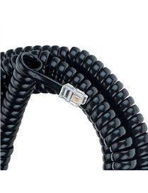 25FT PHN COIL CORD TP BK