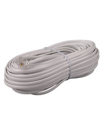 50FT MOD PHONE CORD WHT
