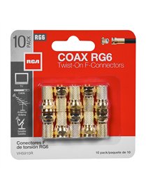 10PK GOLD PLT TWIST ONRG