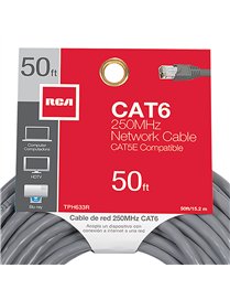 50FT CAT 6 CABLE BLK