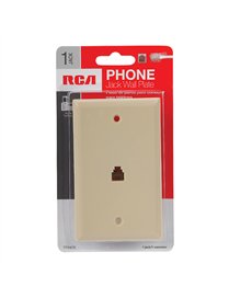 IVORY PHONE WALL PLATE