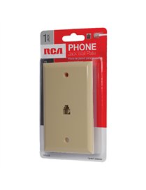 IVORY PHONE WALL PLATE