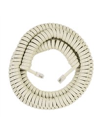 25FT PHONE COIL CORD IVR