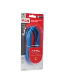 7 FT CAT5E CABLE BLU