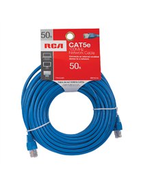 50FT CAT5E CABLE BLU