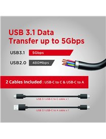 1TB PRT EXT SSD USB 3.2C