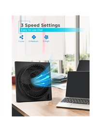 9IN BOX FAN BLK