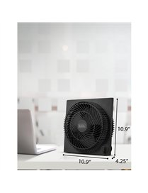 9IN BOX FAN BLK