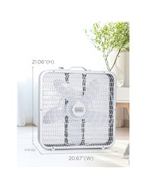 20IN BOX FAN W/CRRY HNDL
