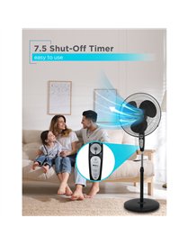 18IN STAND FAN BLK
