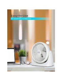 7IN TURBO FAN BLK