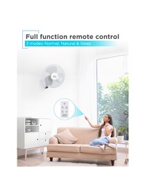 16IN OSC WALL FAN W/RMT