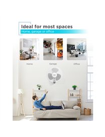 16IN OSC WALL FAN W/RMT