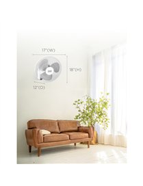 16IN OSC WALL FAN W/RMT