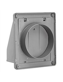 6" PLASTIC WALL CAP