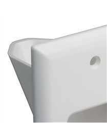 UWHITE 1 GANG RECESSED