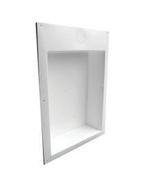 DRYER OUTLET BOX WHT