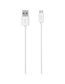 4FT MICRO USB/USB CBL WHT
