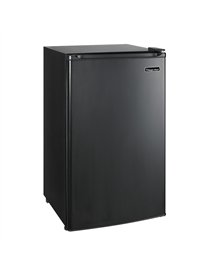 3.5CU FT BLK DFRST RFGRTR