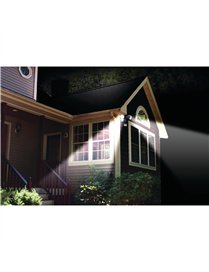 SOLAR LED SEC LIGHT BLK