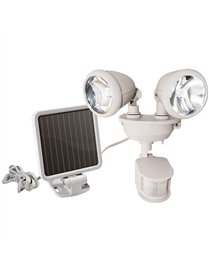 DUALHEAD SOLAR LIGHT WHT