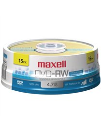 4.7GB DVD-RW 15CT SPINDLE