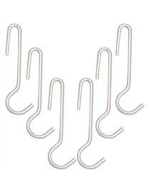 POT RACK HOOKS 6PK CHROME
