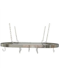 STAINLESS STEEL OVAL POT