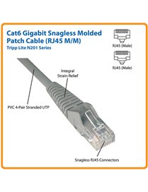 7FT CAT6 GIGABIT SNAGLESS