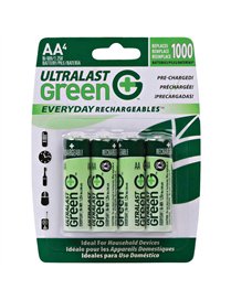 4PK CARDED AA BATTERIES