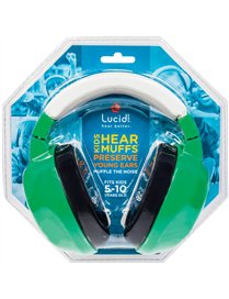 KID PSSVE EAR MUFF GRN