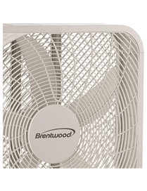 20IN BOX FAN WHT