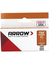 T25 ROUND CROWN STAPLES