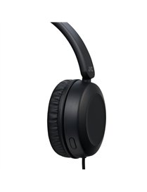 OVEREAR WIRED HDPHNS BLK