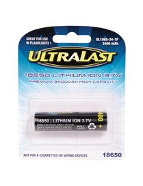 1PK 18650-34 RTL CRD BATT