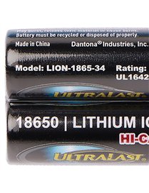 2PK 18650-34 RTL CRD BATT