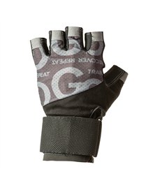 MED WRIST WRP GLV BLK/GRY