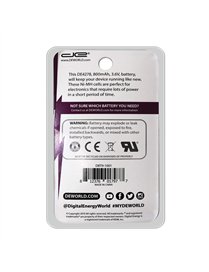 800MAH RPLCMNT BTRY MTRLA