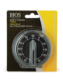 SOFT TOUCH MECH TIMER BLK