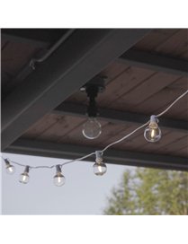 G40 LED STRING LIGHTS WHT