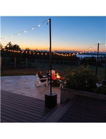 G40 LED STRING LIGHTS WHT