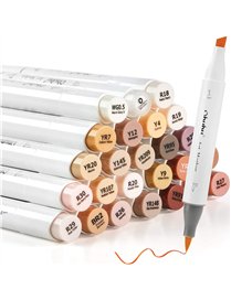 24 SKIN TONE MRKR SET