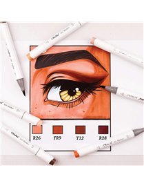24 SKIN TONE MRKR SET