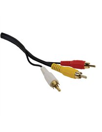 CABLE STEREO VCR DUB 12'
