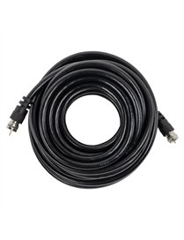 25' RG6 F-F CABLE SCRW ON